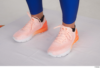  Zuzu Sweet foot orange sneakers shoes sports 0002.jpg